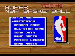 Tecmo Super NBA Basketball